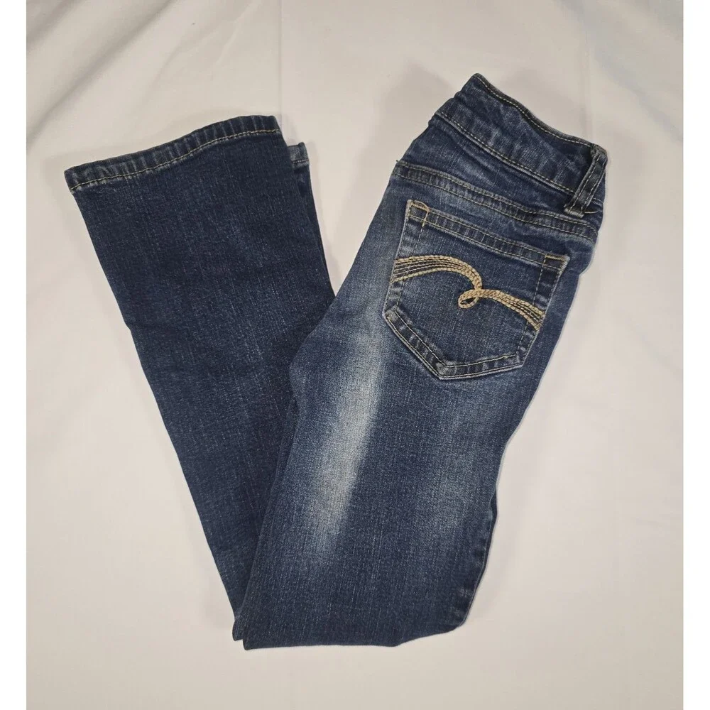 Justice Girls Jean Low Simply Low Bootcut Size 7 Jeans